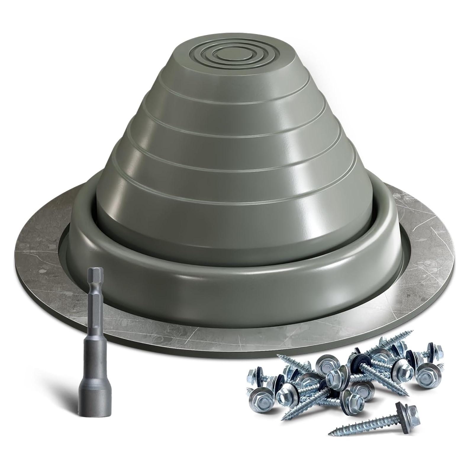 Bota de Sellado VIVIDA #3 para Tuberías de Techo de Metal 6.35-12.7 cm