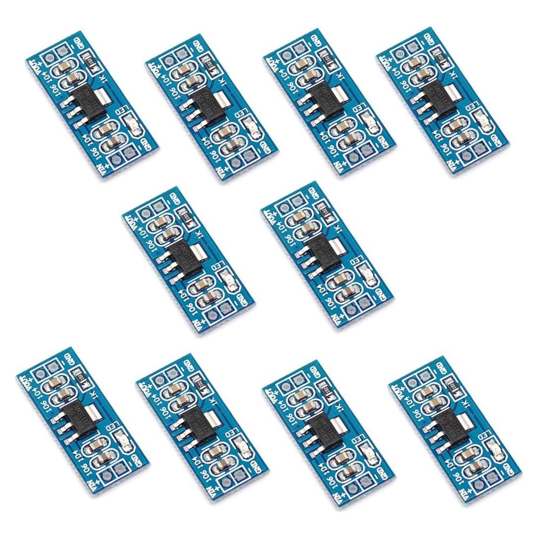Módulo Regulador de Voltaje Oiyagai AMS1117 10pcs 3.3V 800mA