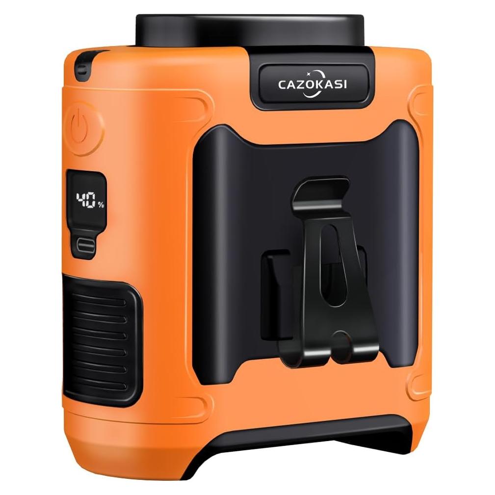 Ventilador Personal CAZOKASI K50 10000mAh Recargable Naranja