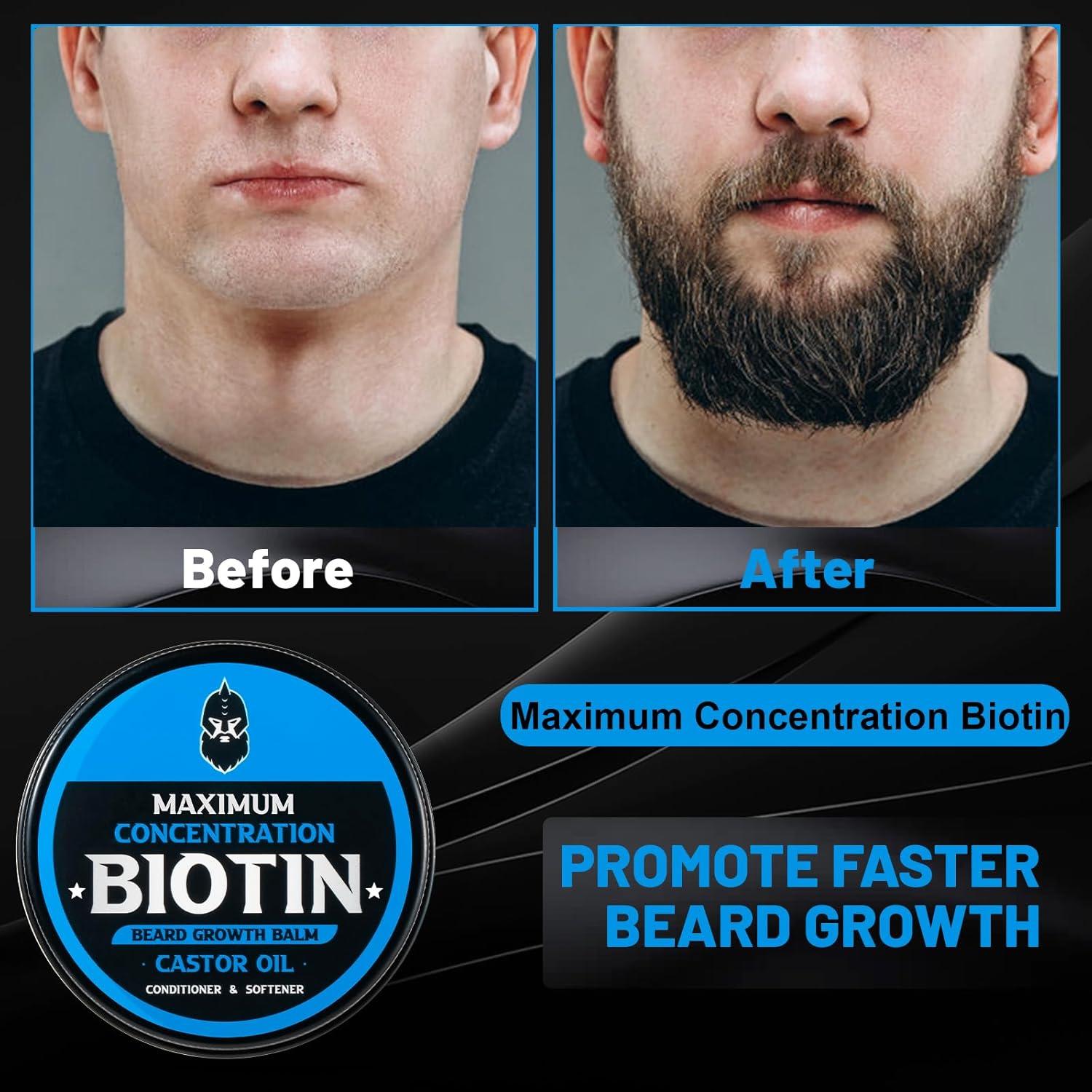 Bálsamo para Barba First Melody 56.7g Biotina Aceites Naturales