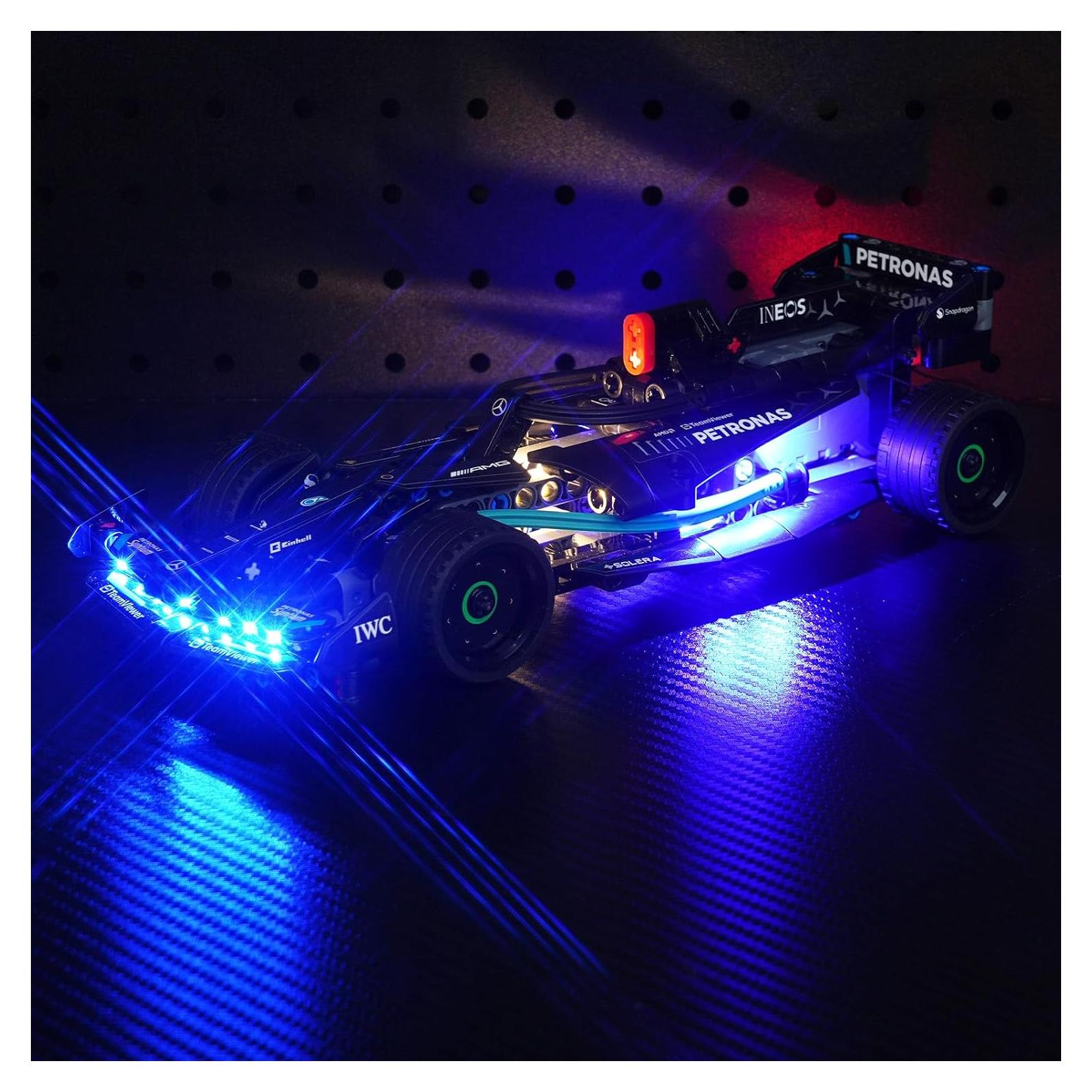 Kit de Iluminación LED DALDED para Lego 42165 Mercedes-AMG F1