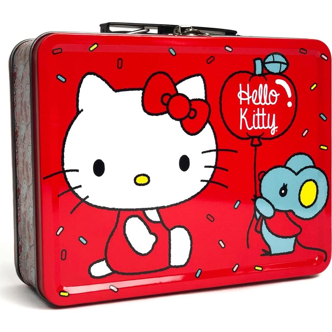 Conjunto de Regalo Hello Kitty - Caja de Almuerzo, Botella, Rompecabezas y Estuche
