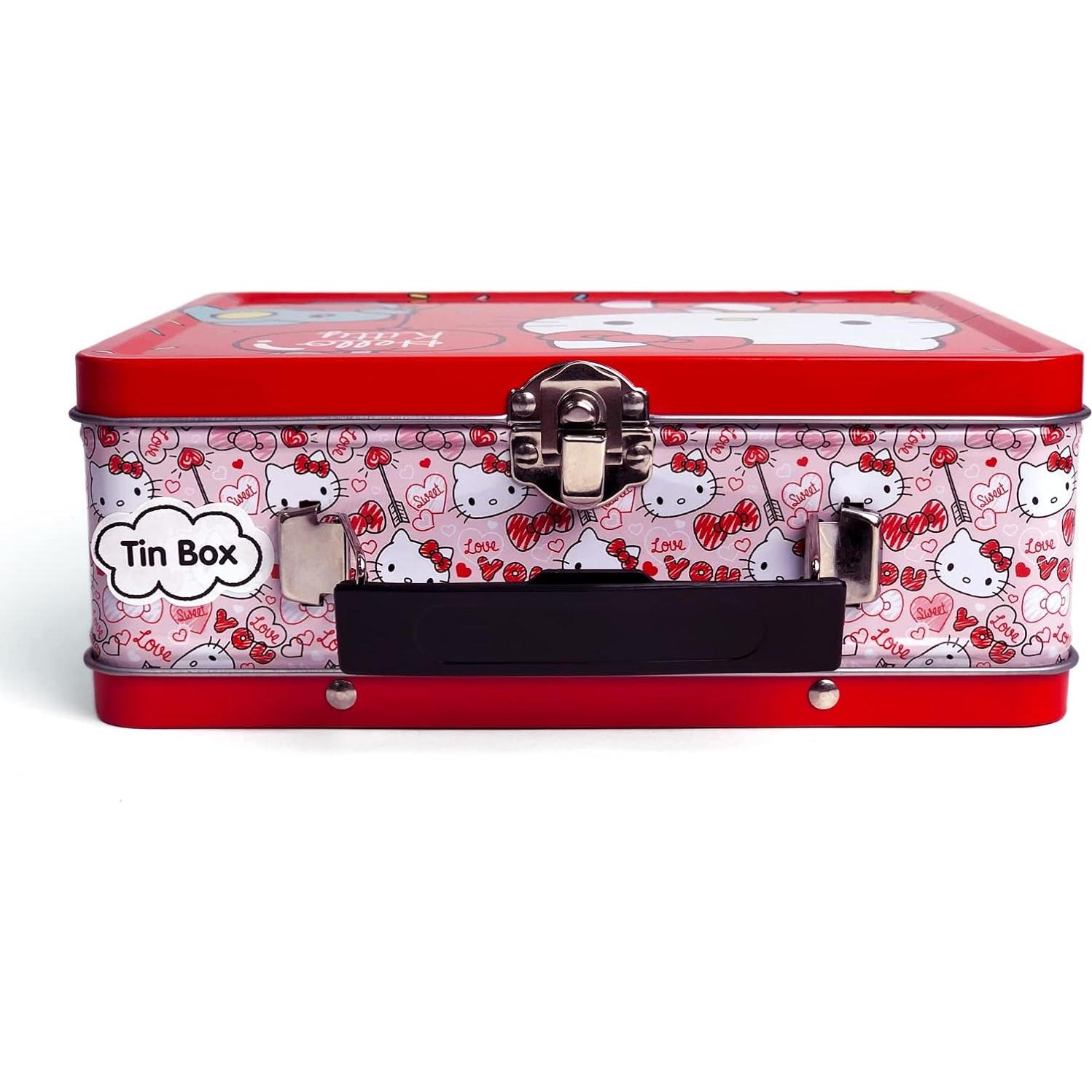 Conjunto de Regalo Hello Kitty - Caja de Almuerzo, Botella, Rompecabezas y Estuche