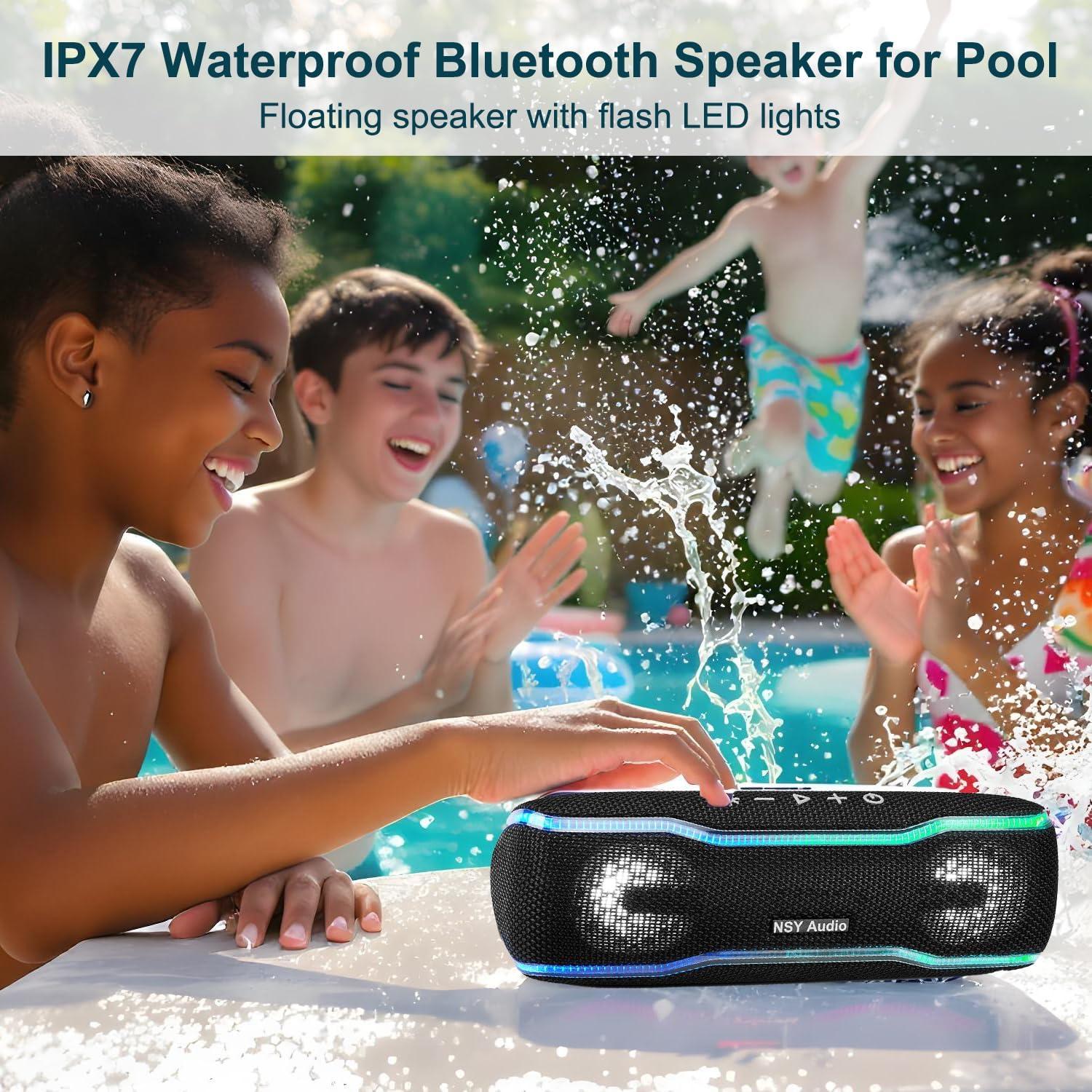 Altavoz Bluetooth IPX7 NSY-F10E 30W a prueba de agua negro