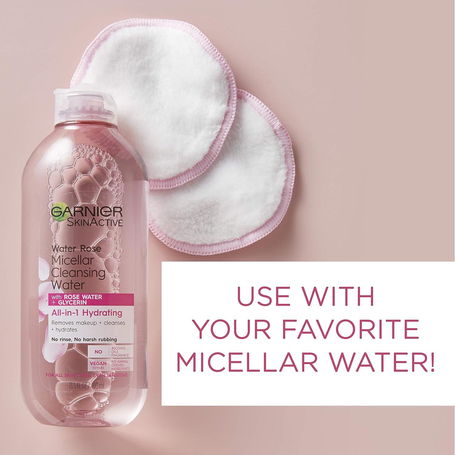 Almohadillas Ecológicas Limpiadoras Garnier SkinActive 3 Unidades