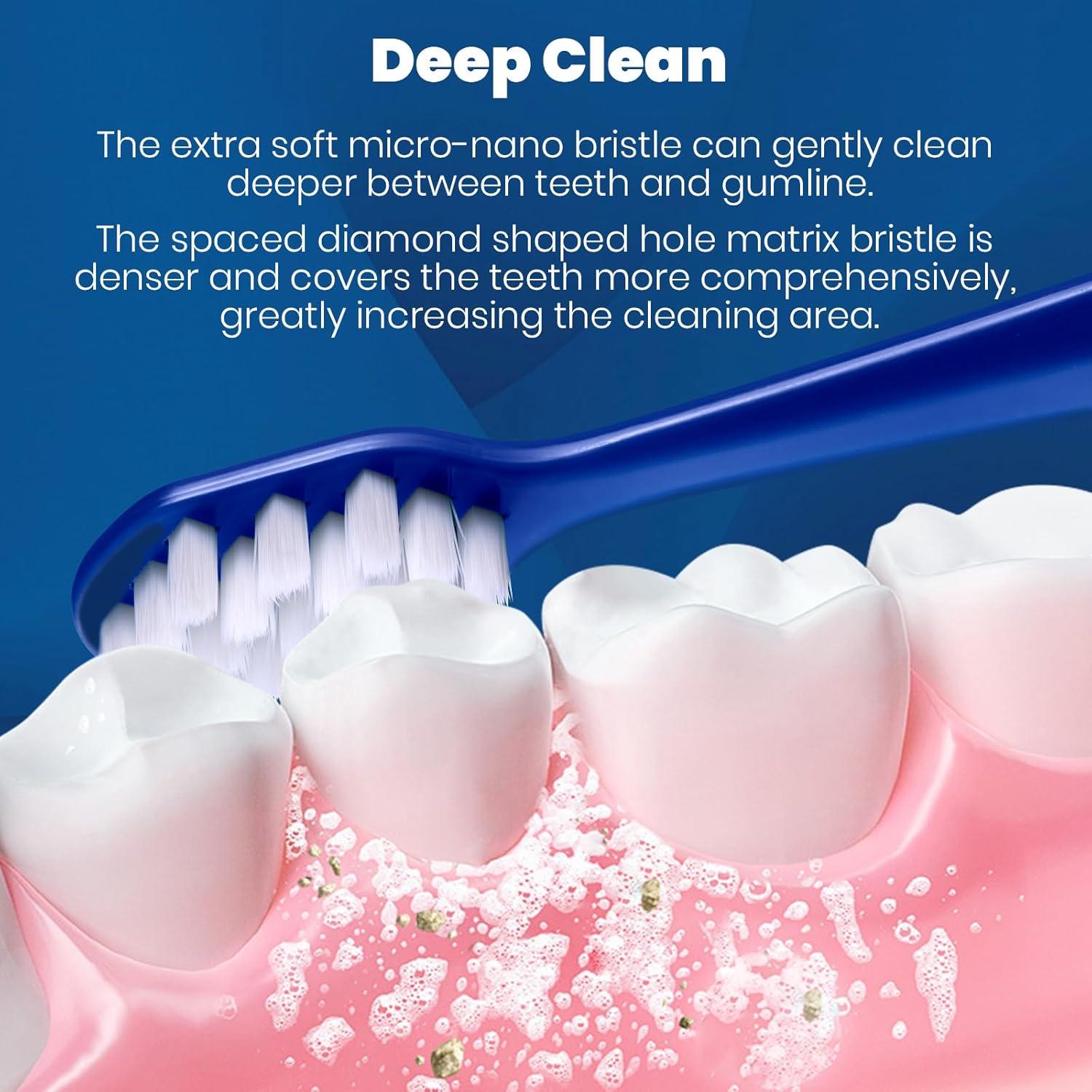 Cepillos de Dientes Frekare 8813 Extra Suaves - 6 Unidades