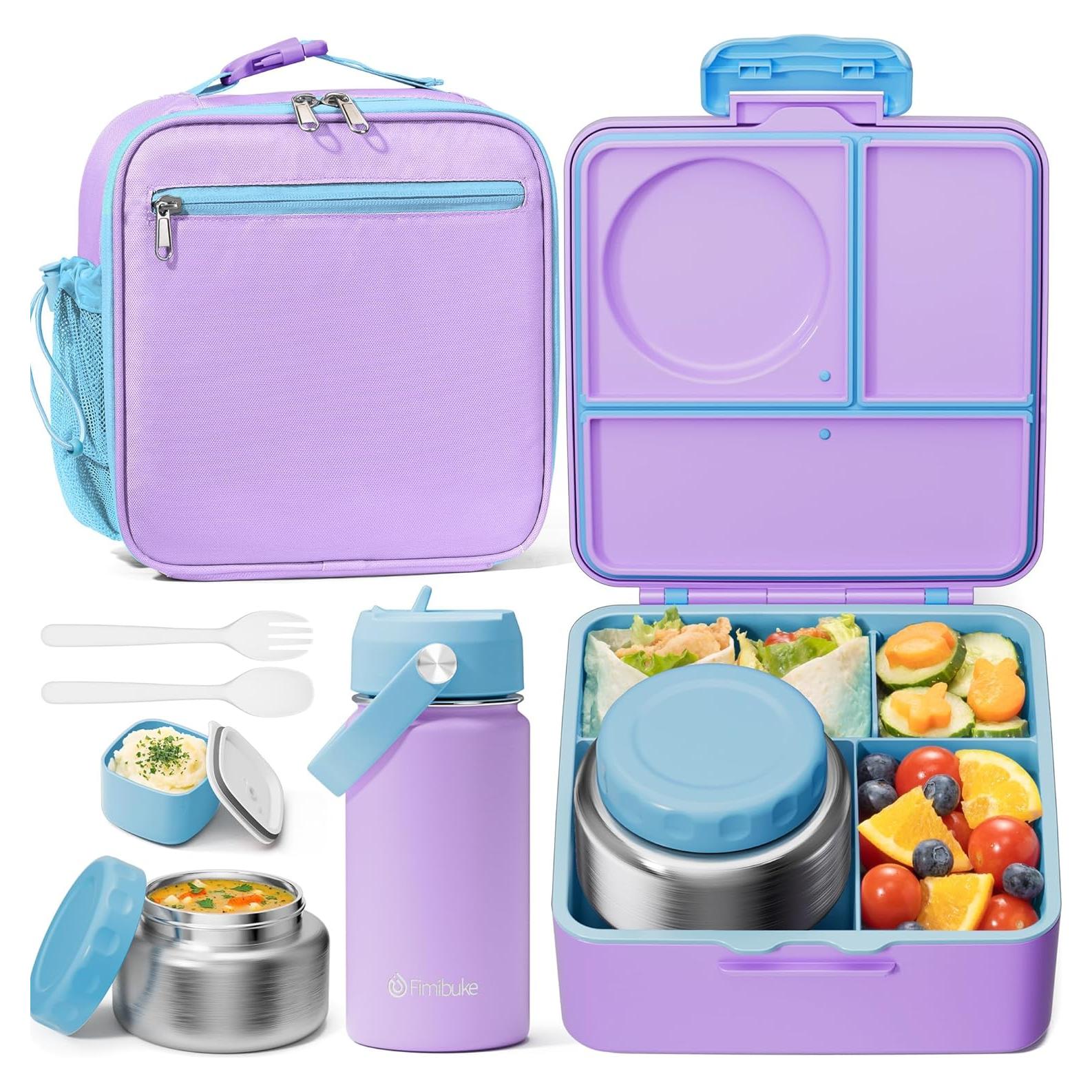 Set de Almuerzo Escolar Fimibuke 7 Piezas Aislado 1774 ml