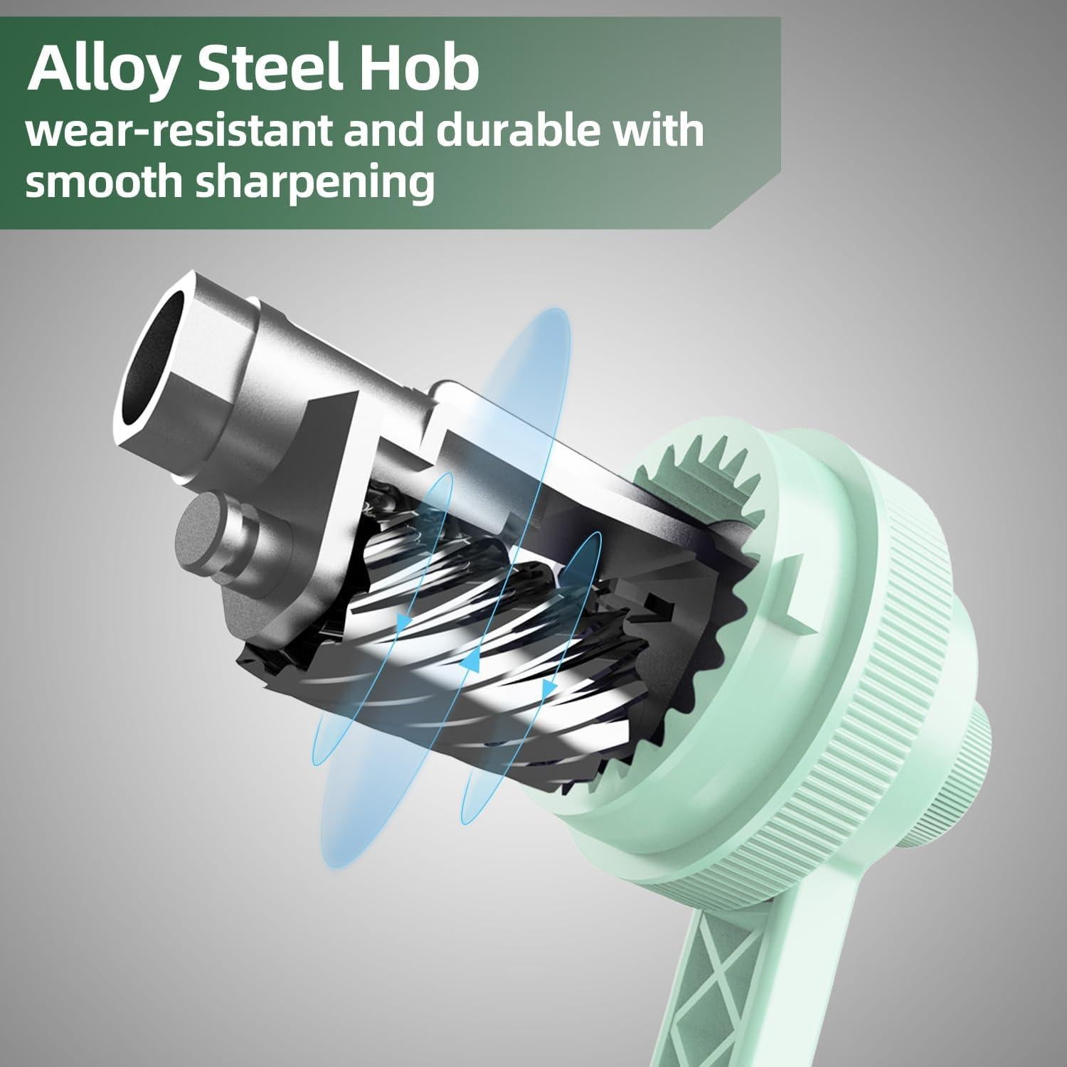 Afilador de Lápices Manual Deli Verde con Punta Ajustable