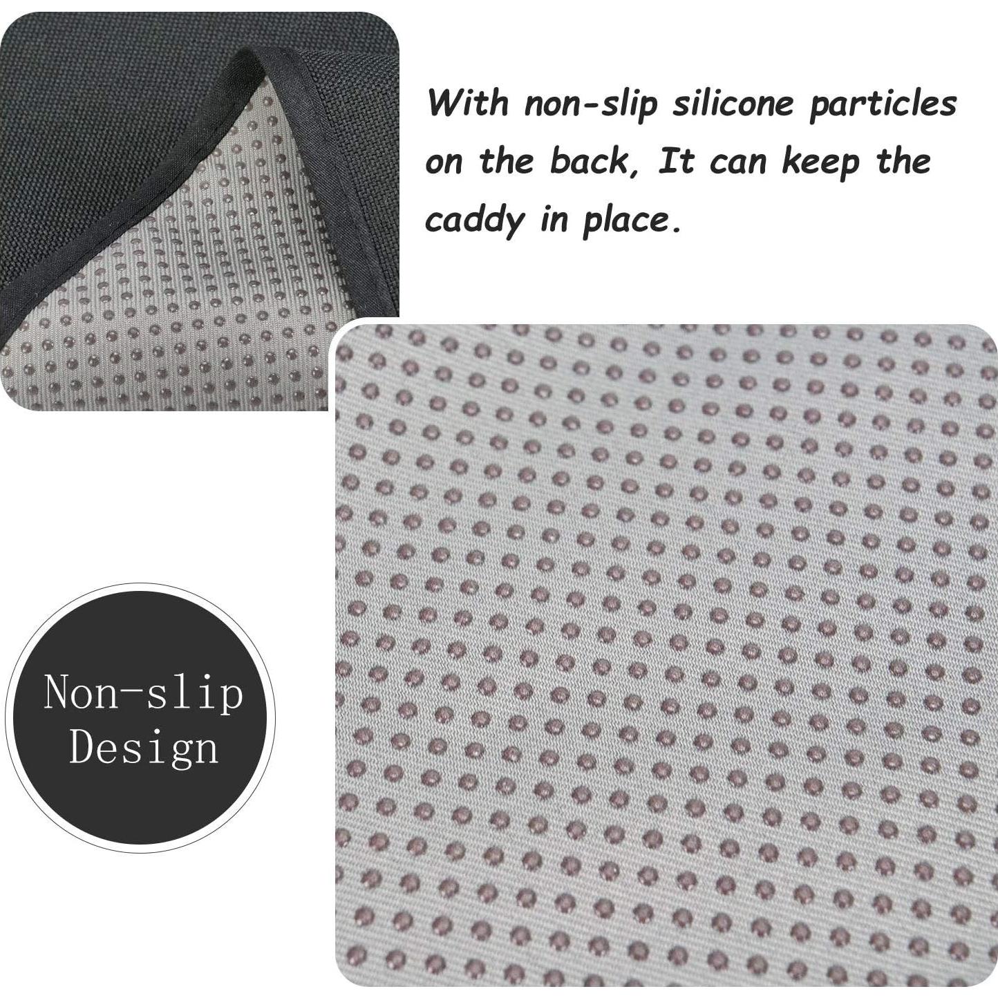 Organizador de Reposabrazos SYSOV Negro 33x84 cm 5 Bolsillos