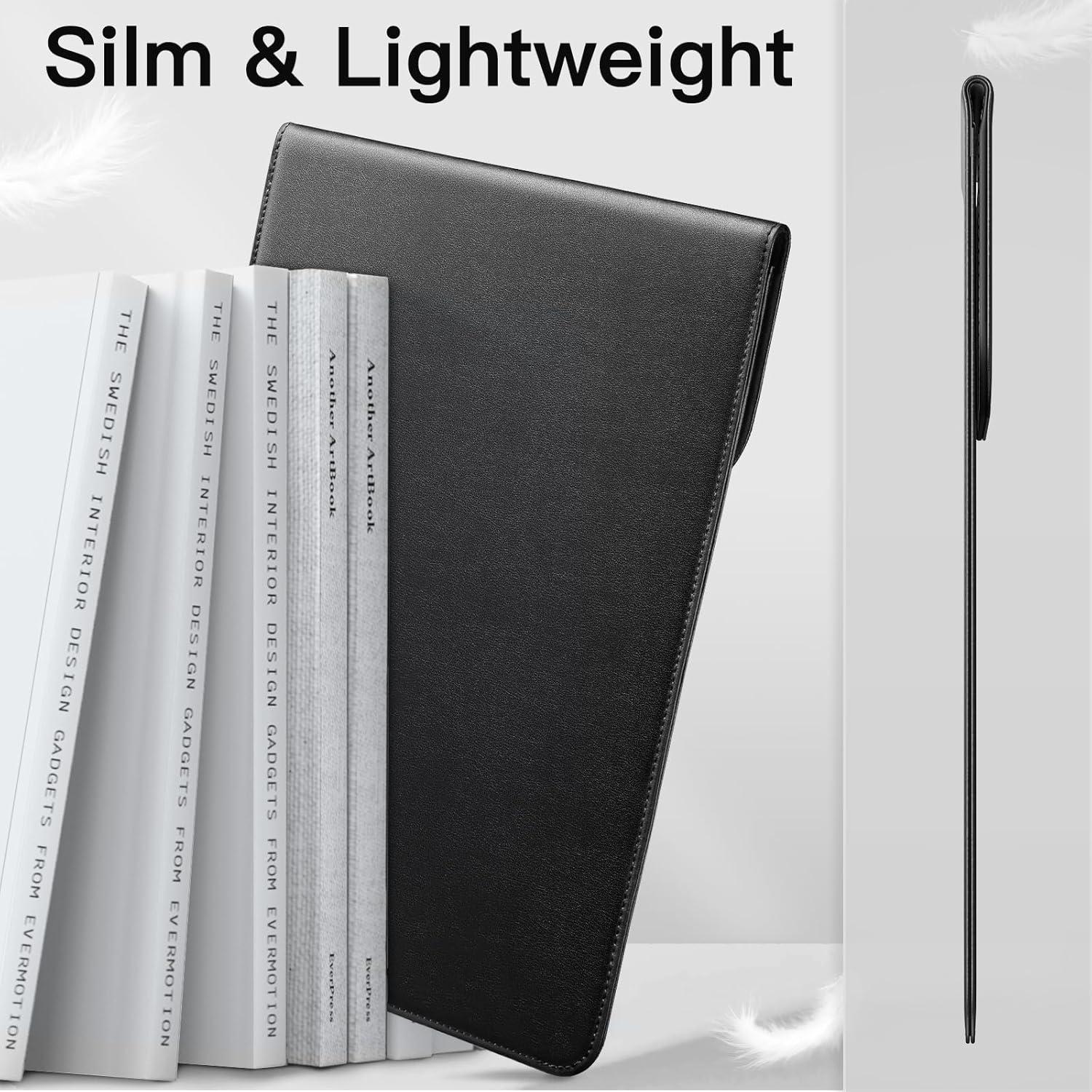 Funda delgada JETech para MacBook Air/Pro 13" Negro