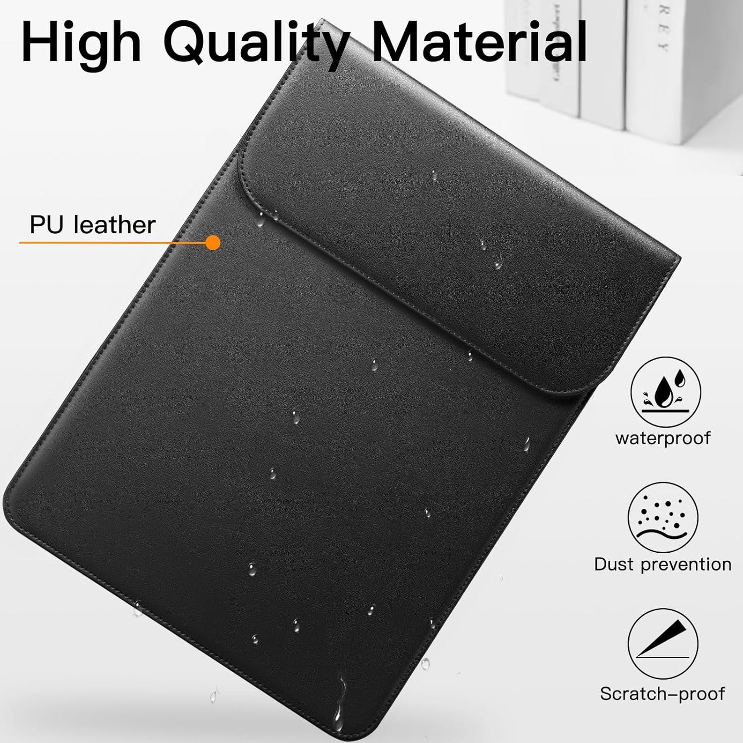 Funda delgada JETech para MacBook Air/Pro 13" Negro