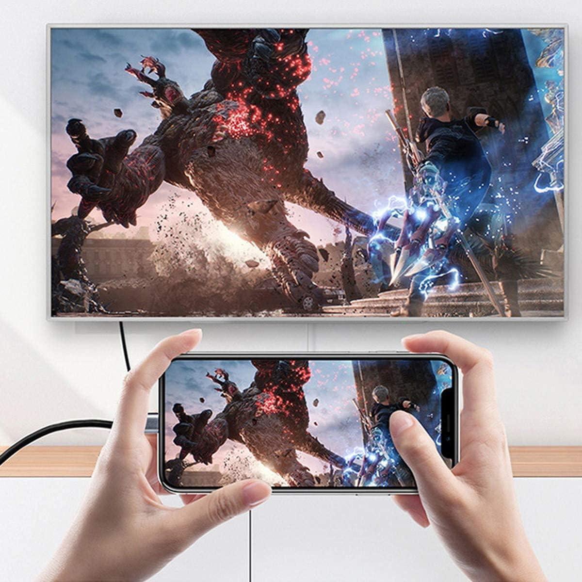 Adaptador HDMI USB-C Xiwai 4K 60Hz para MacBook y Teléfonos