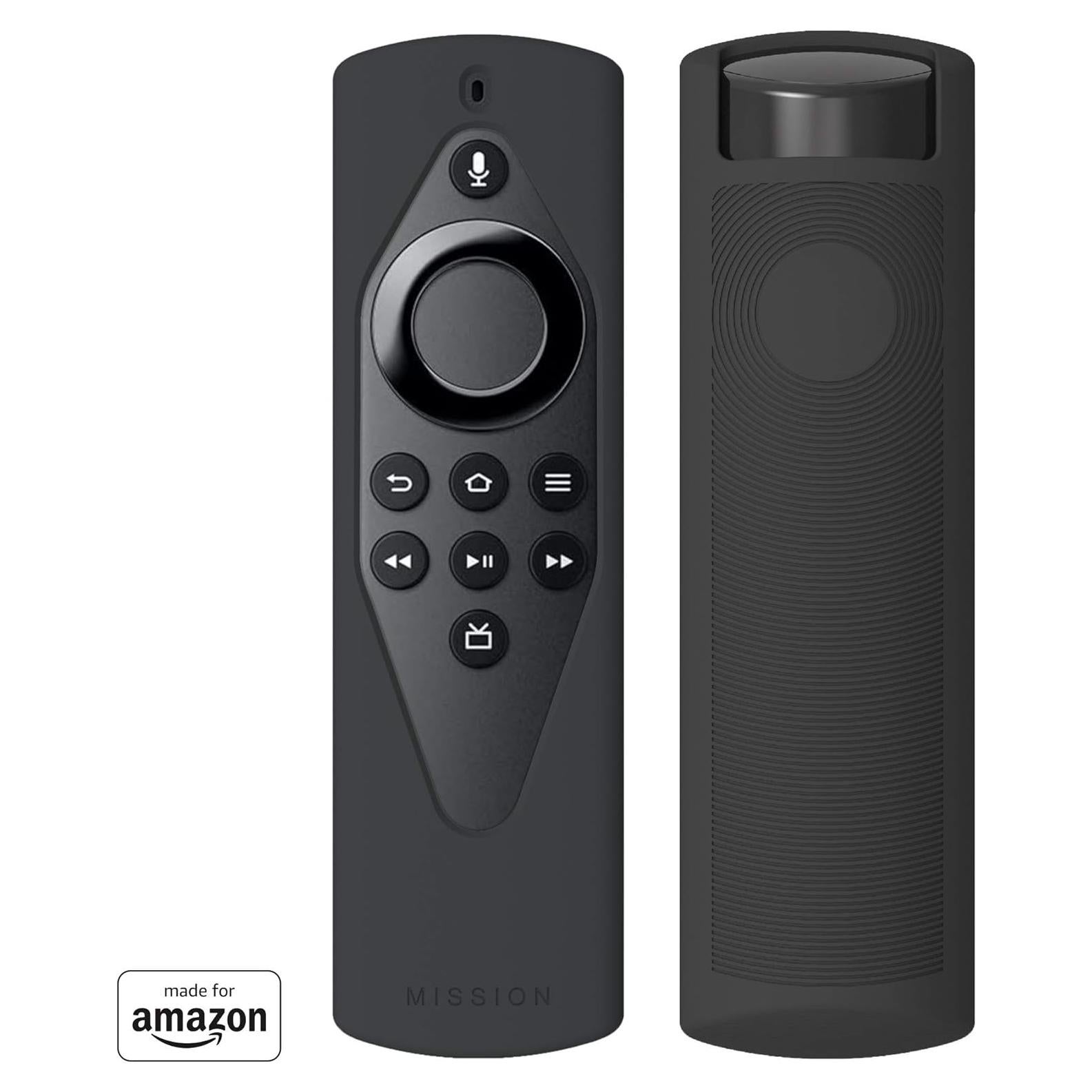 Made for Amazon Remote Cover Case, for Alexa Voice Remote Lite | Black
