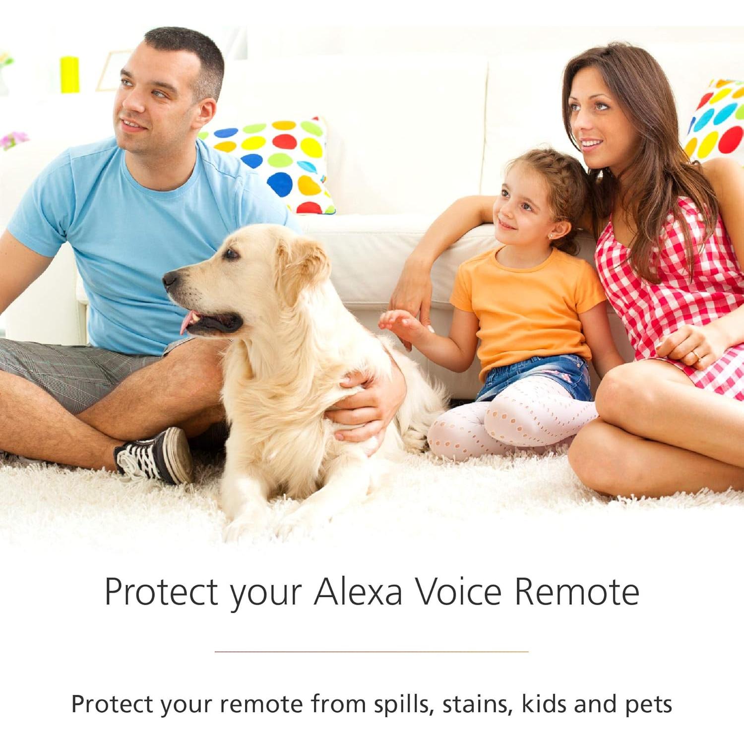 Made for Amazon Remote Cover Case, for Alexa Voice Remote Lite | Black