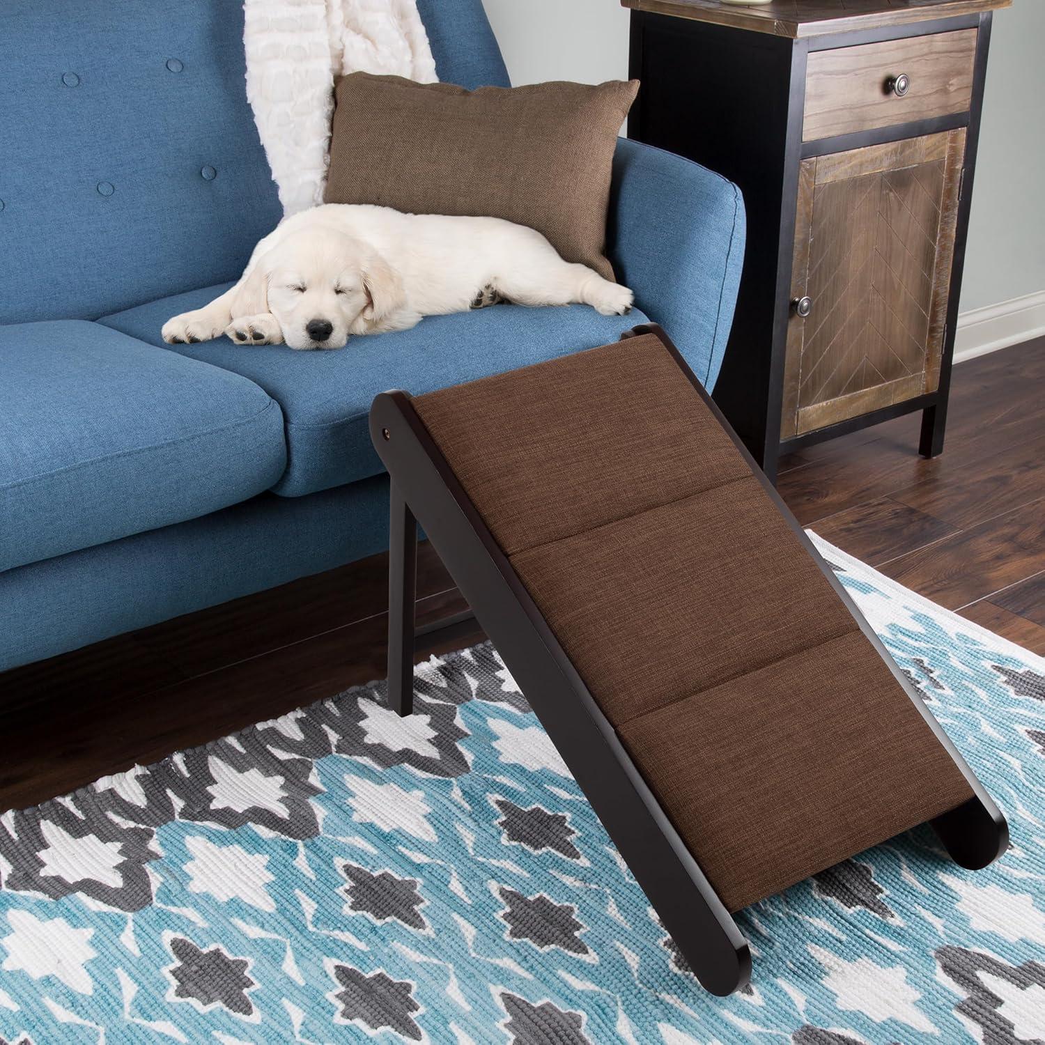 Rampa Plegable para Perros PETMAKER - Madera Antideslizante