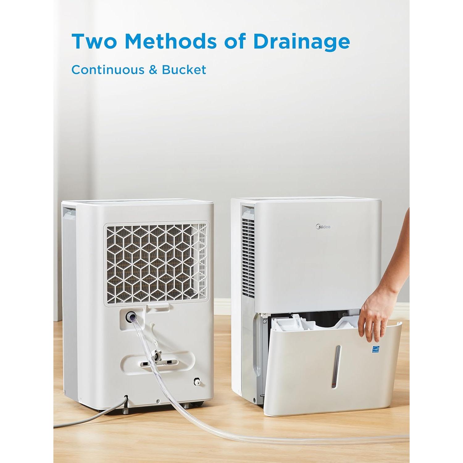 Deshumidificador Midea MAD20C1ZWS 22 Pintas 139.35 m² Blanco