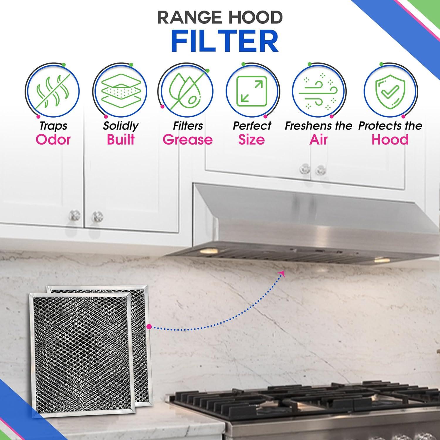 Filtro de Ventilación de Campana Beagan 41F 1-Pack 26.67x22.35 cm