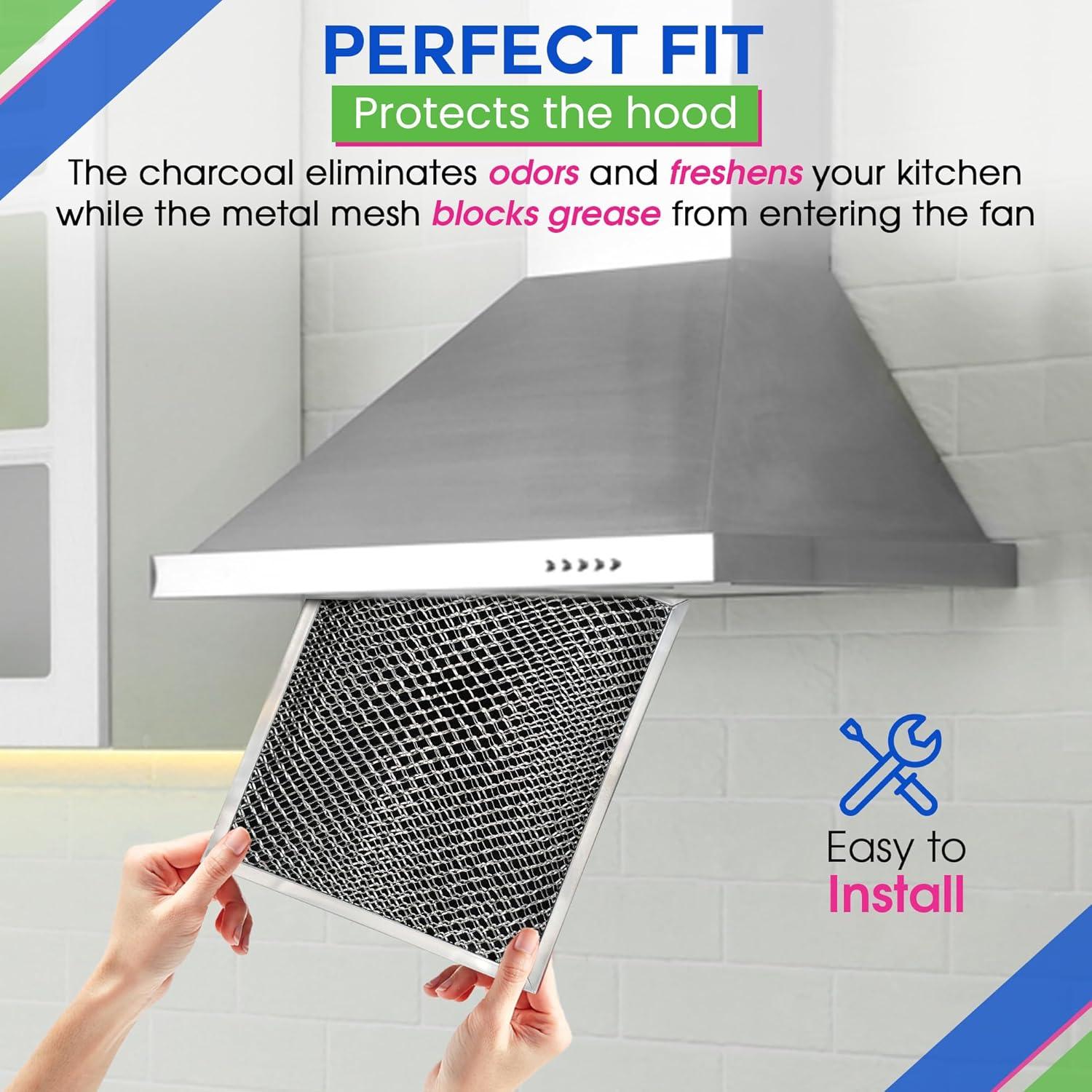 Filtro de Ventilación de Campana Beagan 41F 1-Pack 26.67x22.35 cm