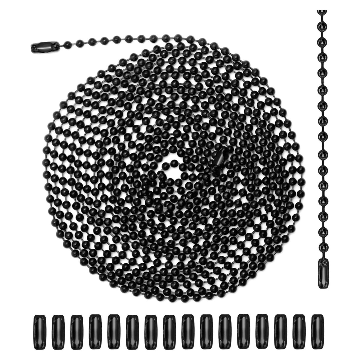 Cadena de Tirar para Ventilador de Techo Gosknor 3m Negra