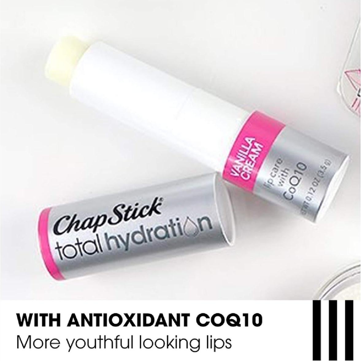 ChapStick Hidratación Total Bálsamo Labial 3.4g y Exfoliante 7.6g