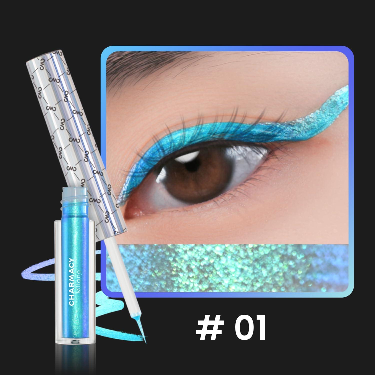 Delineador Líquido Chameleon CHARMACY #301, Alta Pigmentación, Punta Fina