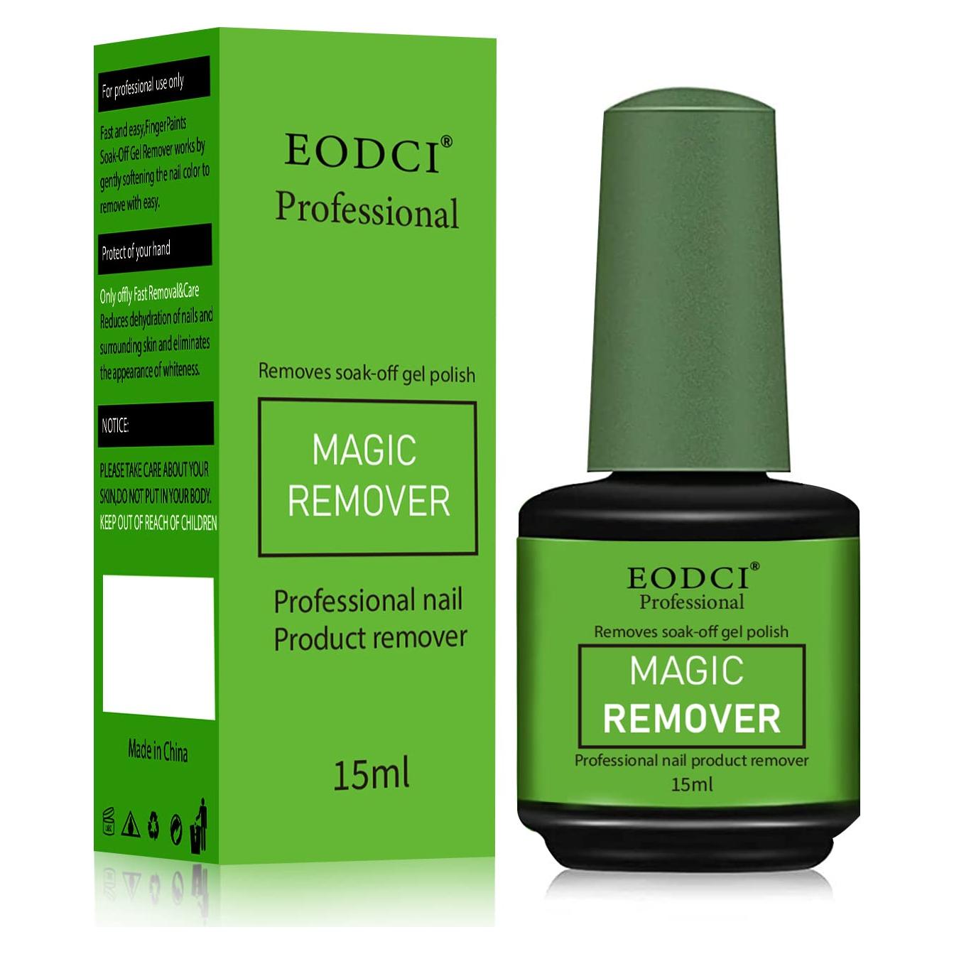 Removedor de Esmalte de Uñas Gel Profesional Eodci 15ml