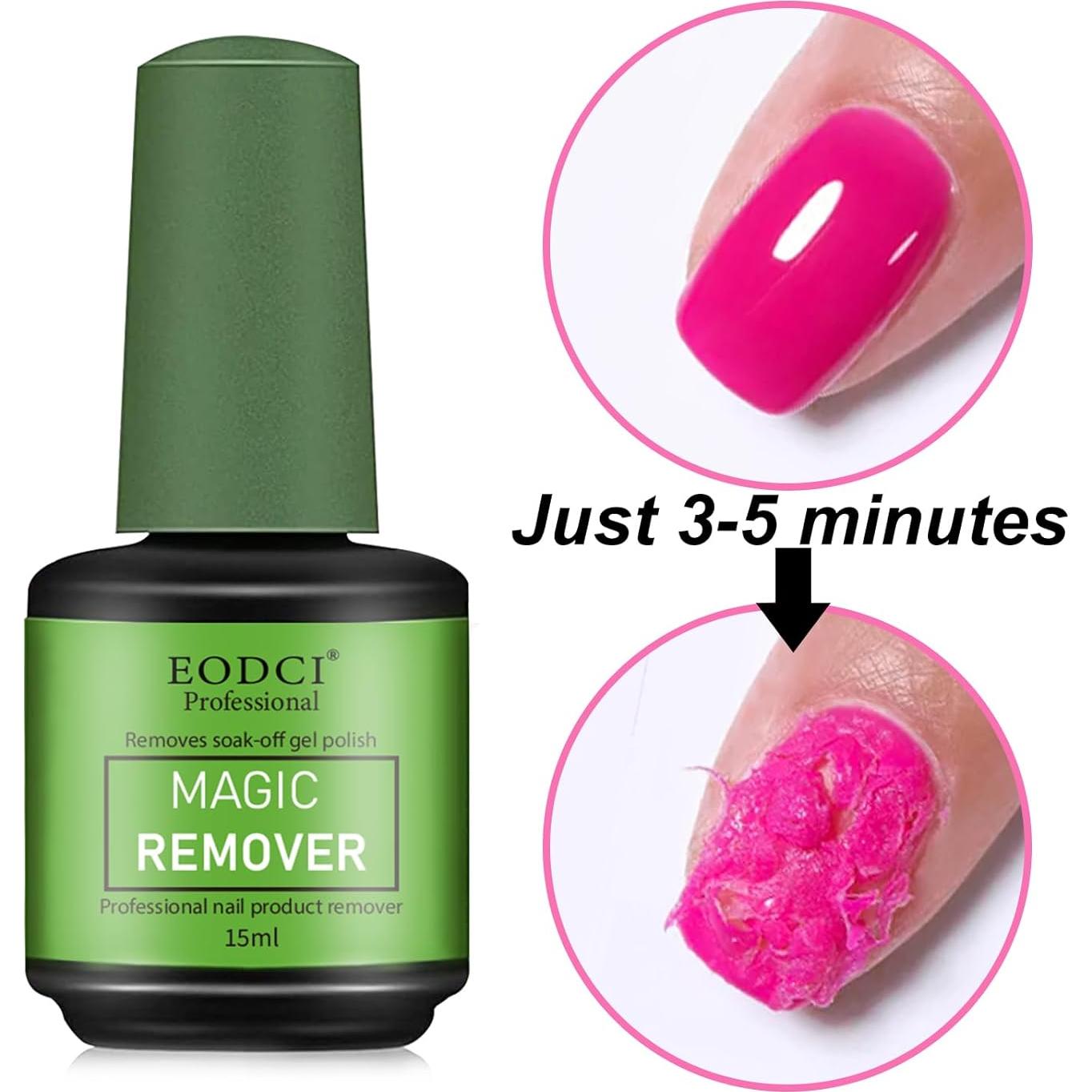 Removedor de Esmalte de Uñas Gel Profesional Eodci 15ml