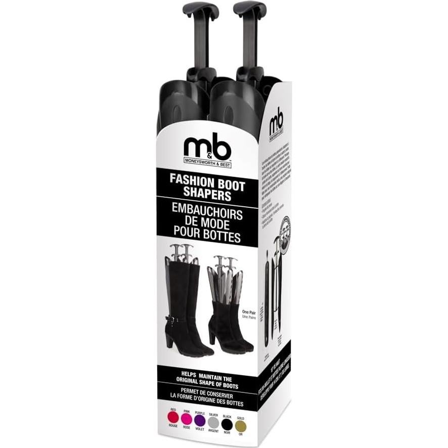 Formador de Botas Moneysworth & Best Negro Talla Única