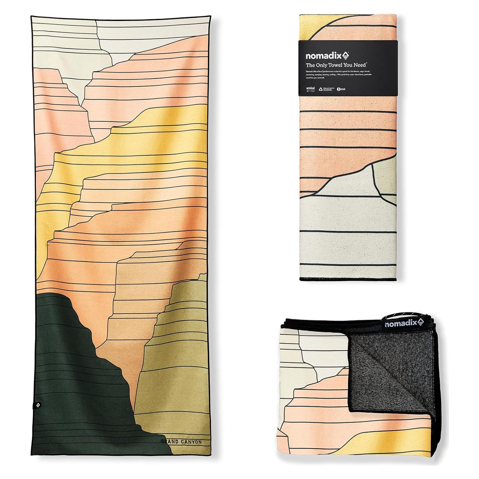 Toalla de Yoga Nomadix - Súper Absorbente y Resistente a la Arena