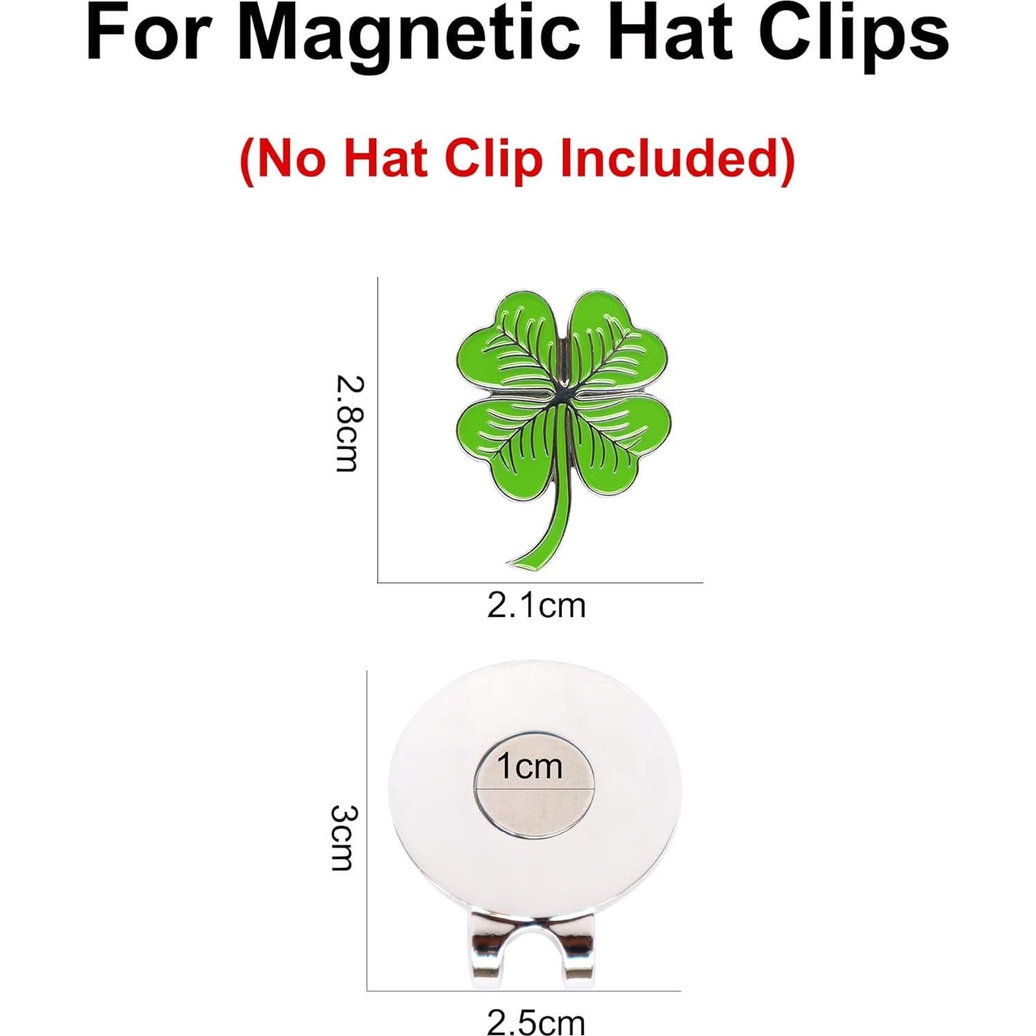 Marcadores de Pelotas de Golf Eshan 5 Pcs Aleación Divertidos