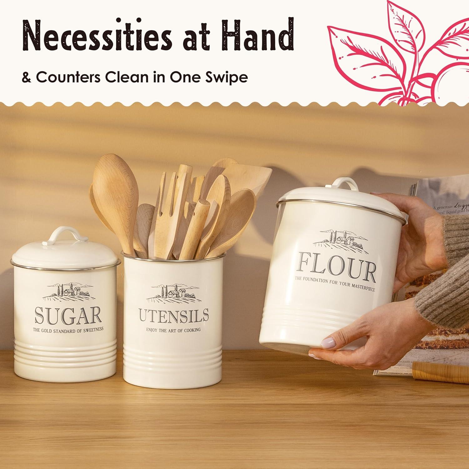 Set de 3 Contenedores Herméticos para Cocina - noonberry