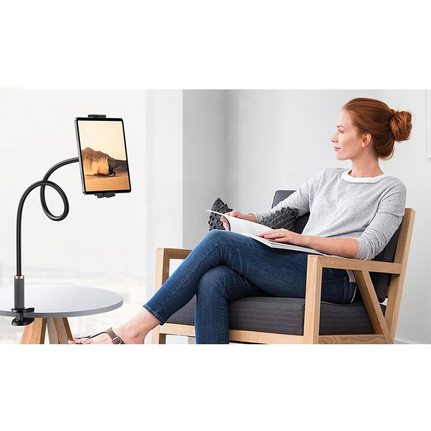 Soporte para Tableta Flexible Niumowa S-1 98 cm Negro