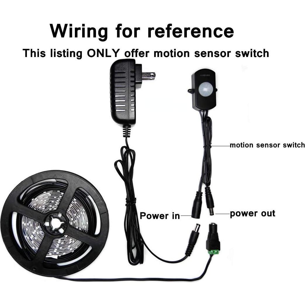 Interruptor de Sensor de Movimiento SENSKY BS010L 12V-30V