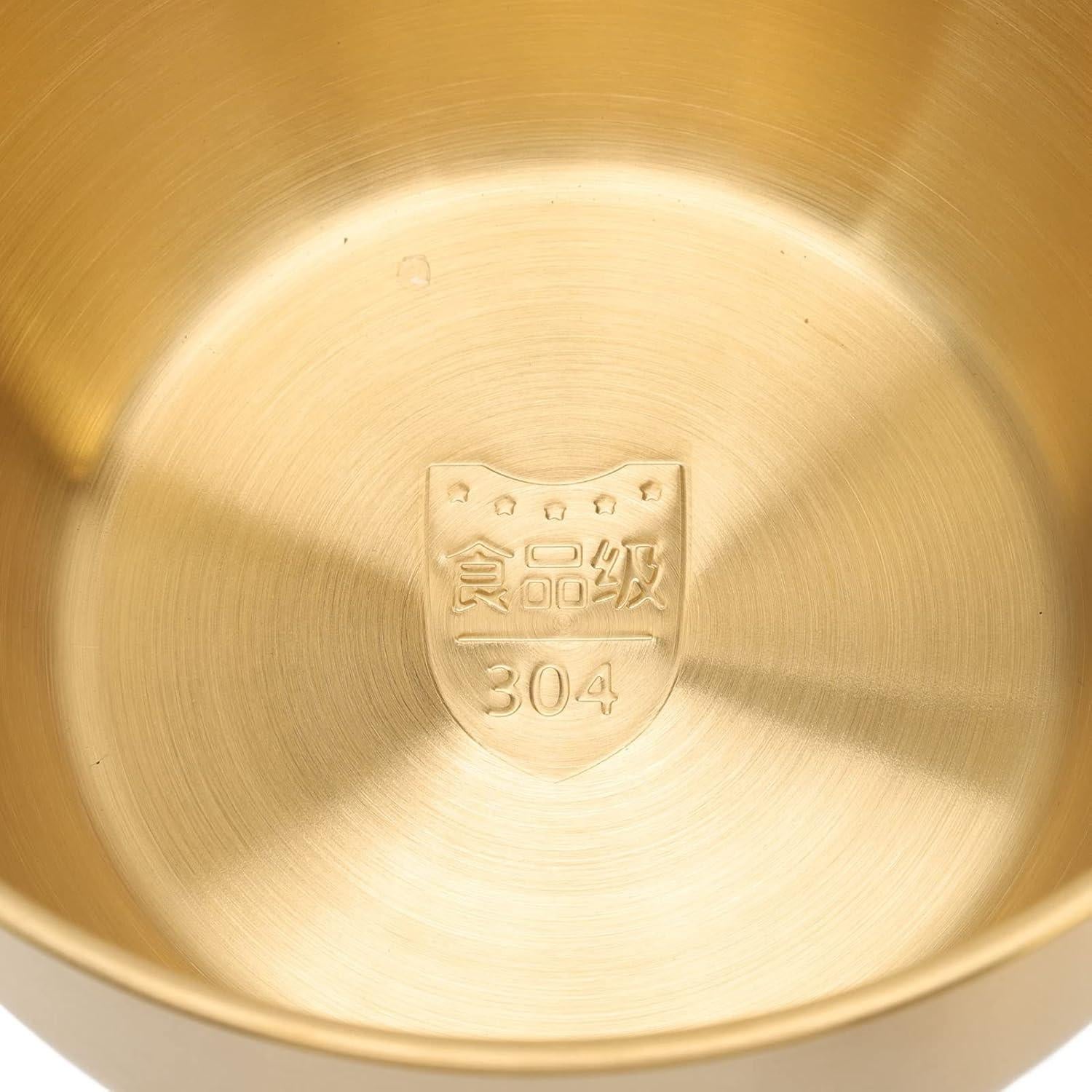 Olla de Filtro de Aceite Tomotato 2.8L Acero Inoxidable Dorado