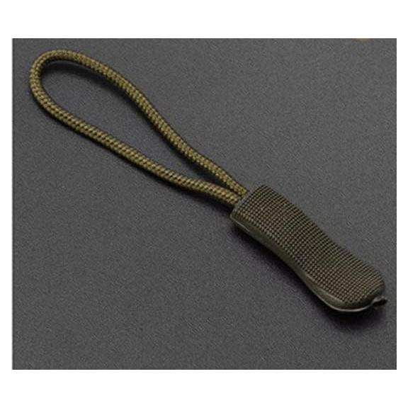 20 Tiradores de Cremallera Duraderos ASEANAO Verde Militar