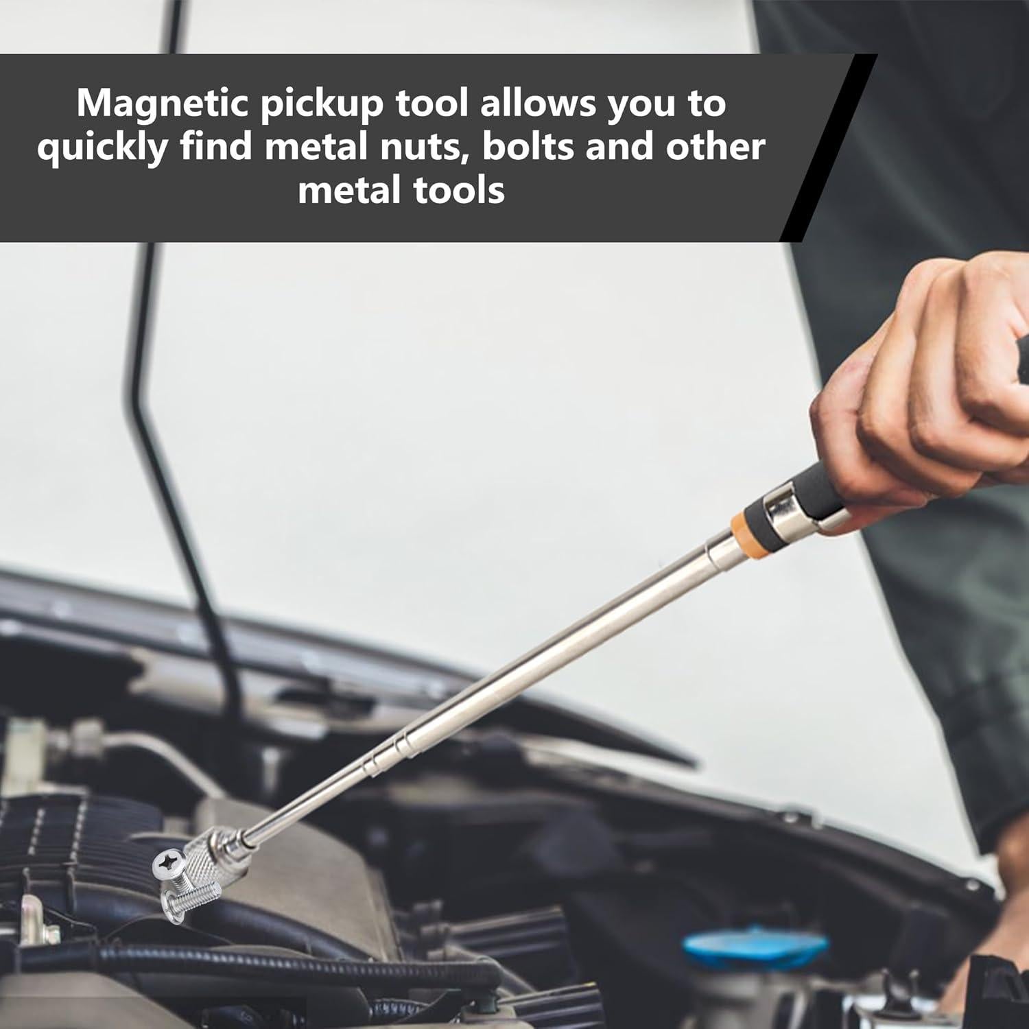 Herramienta de Recogida Magnética Telescópica Mulwark 5 Pcs