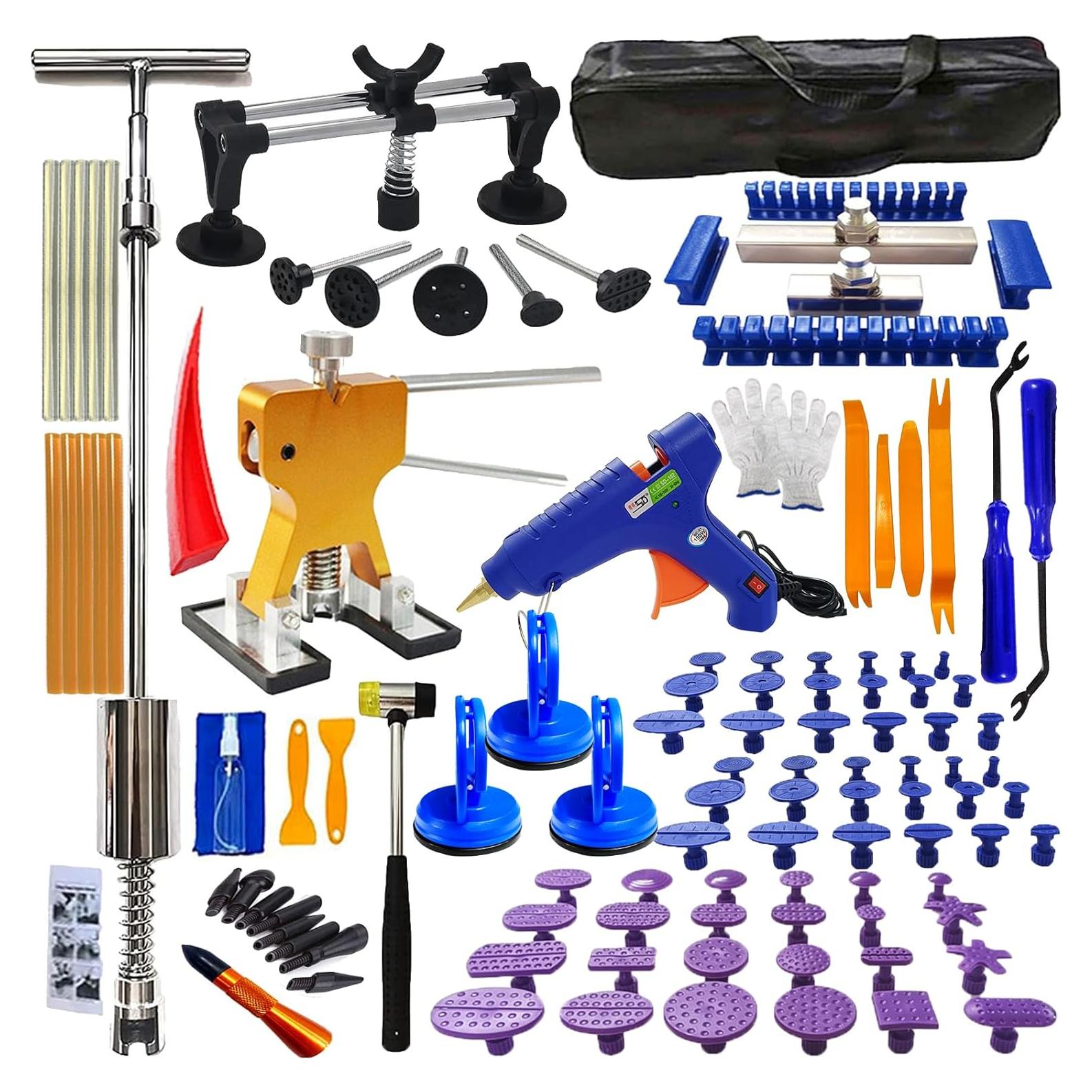 Kit de herramientas Chymogul ZL108 para reparación de abolladuras