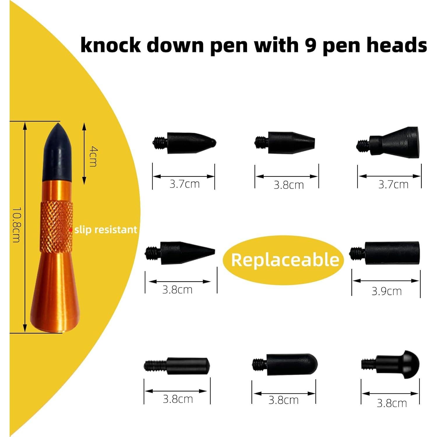 Kit de herramientas Chymogul ZL108 para reparación de abolladuras