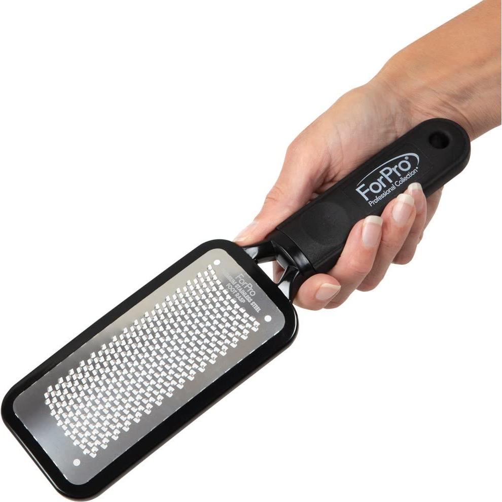 Raspador de Pies ForPro Acero Inoxidable 27.4 cm Premium