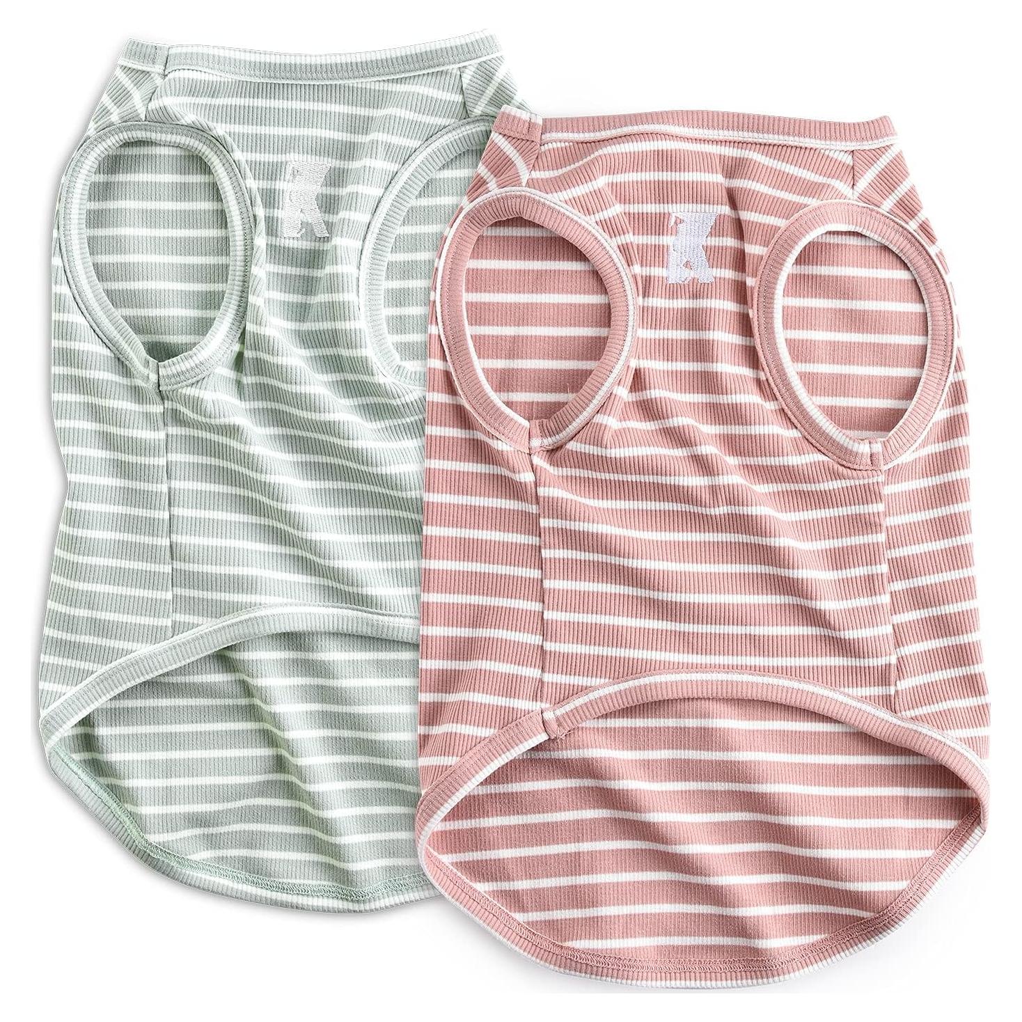 Camisa para Perro Koneseve 3XL Rosa y Verde Transpirable