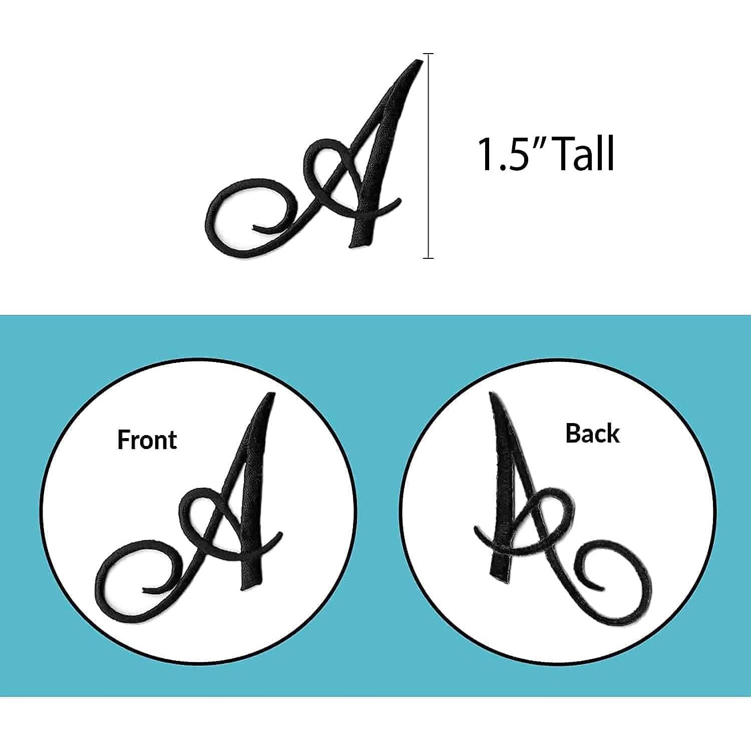 Kit de Parches de Letras Monograma 26 Piezas Lagartos Riendo