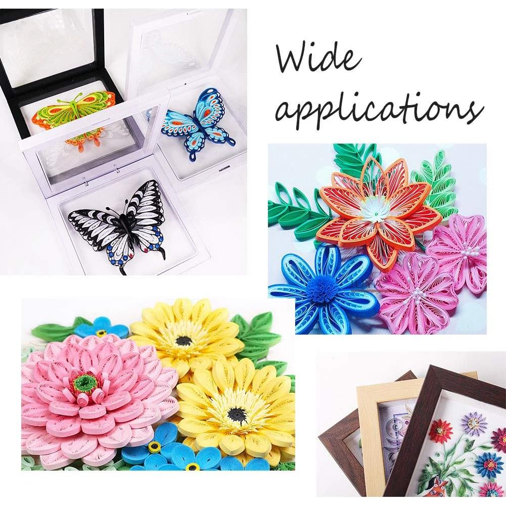 Tiras de Papel Quilling Arricraft 3mm 120 Piezas 6 Colores Azul