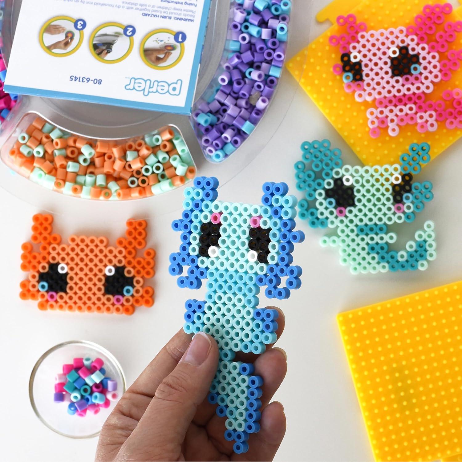 Kit de Manualidades Perler Axolote 2000 Piezas
