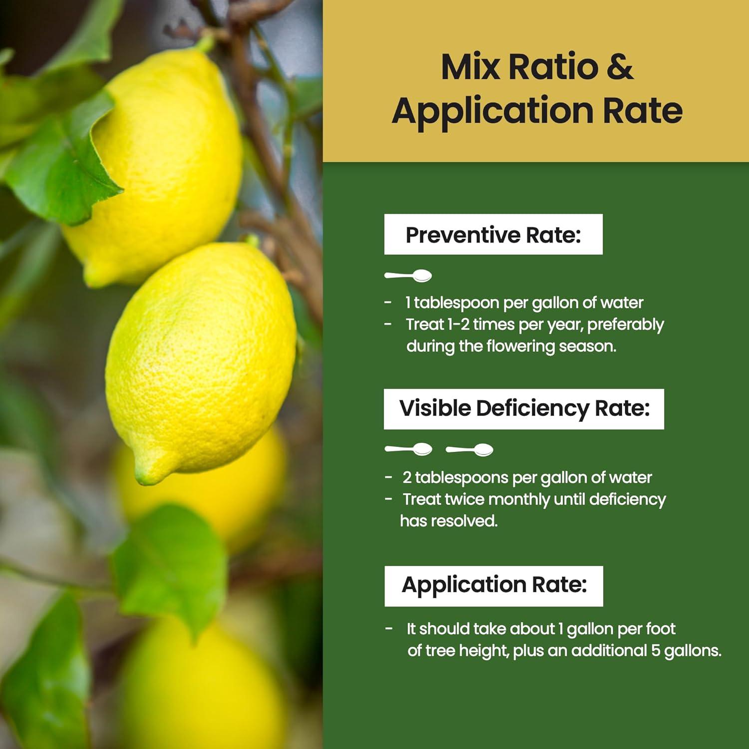 Fertilizante Líquido para Árboles de Limón HiThrive 16 oz