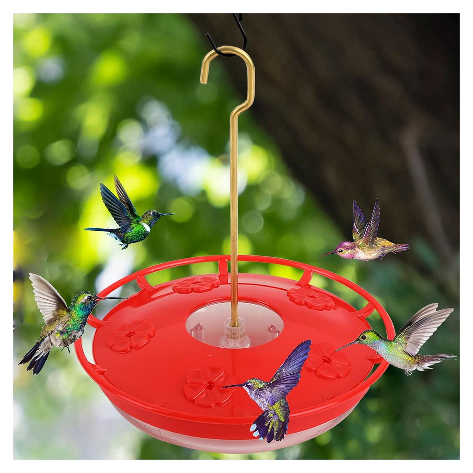 Comedero para Colibríes Eggs Sound 414 ml 5 Puertos Antifugas