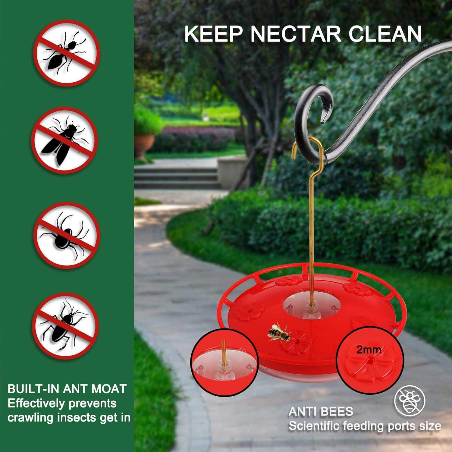 Comedero para Colibríes Eggs Sound 414 ml 5 Puertos Antifugas