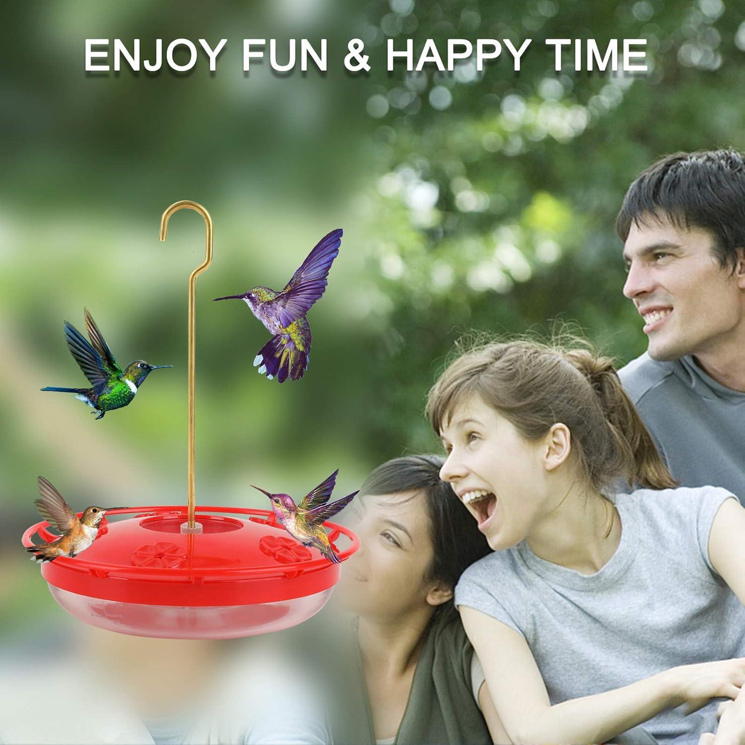 Comedero para Colibríes Eggs Sound 414 ml 5 Puertos Antifugas