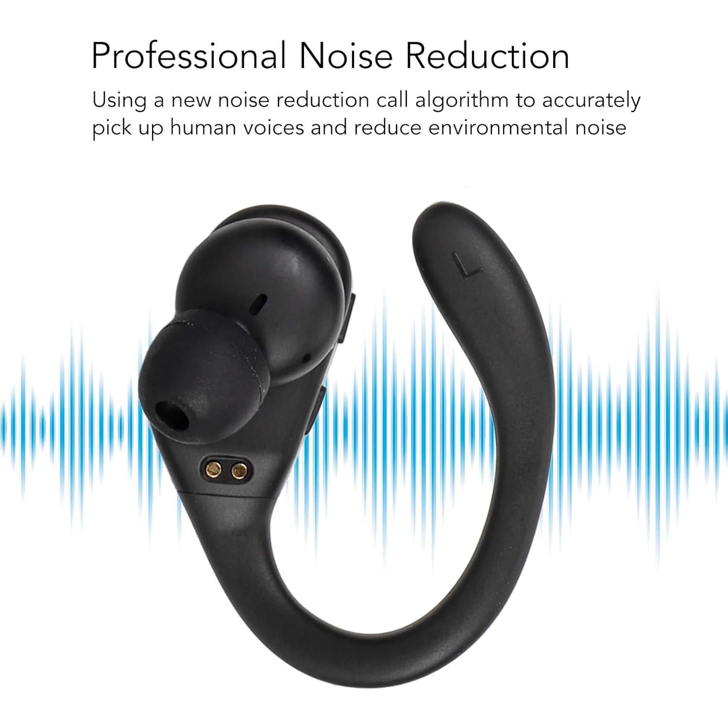 Auriculares Traductores Bluetooth EBTOOLS 74 Idiomas Negro