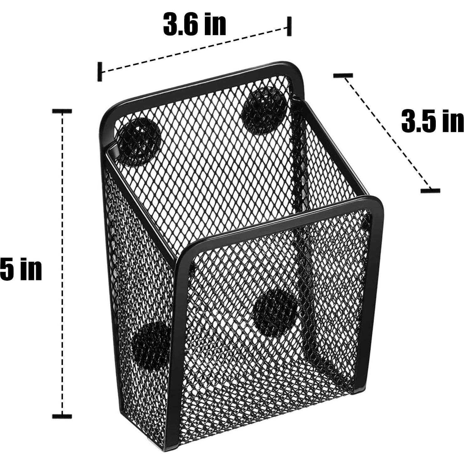 Soporte Magnético para Lápices Ameceres - 2 Paquetes Negro