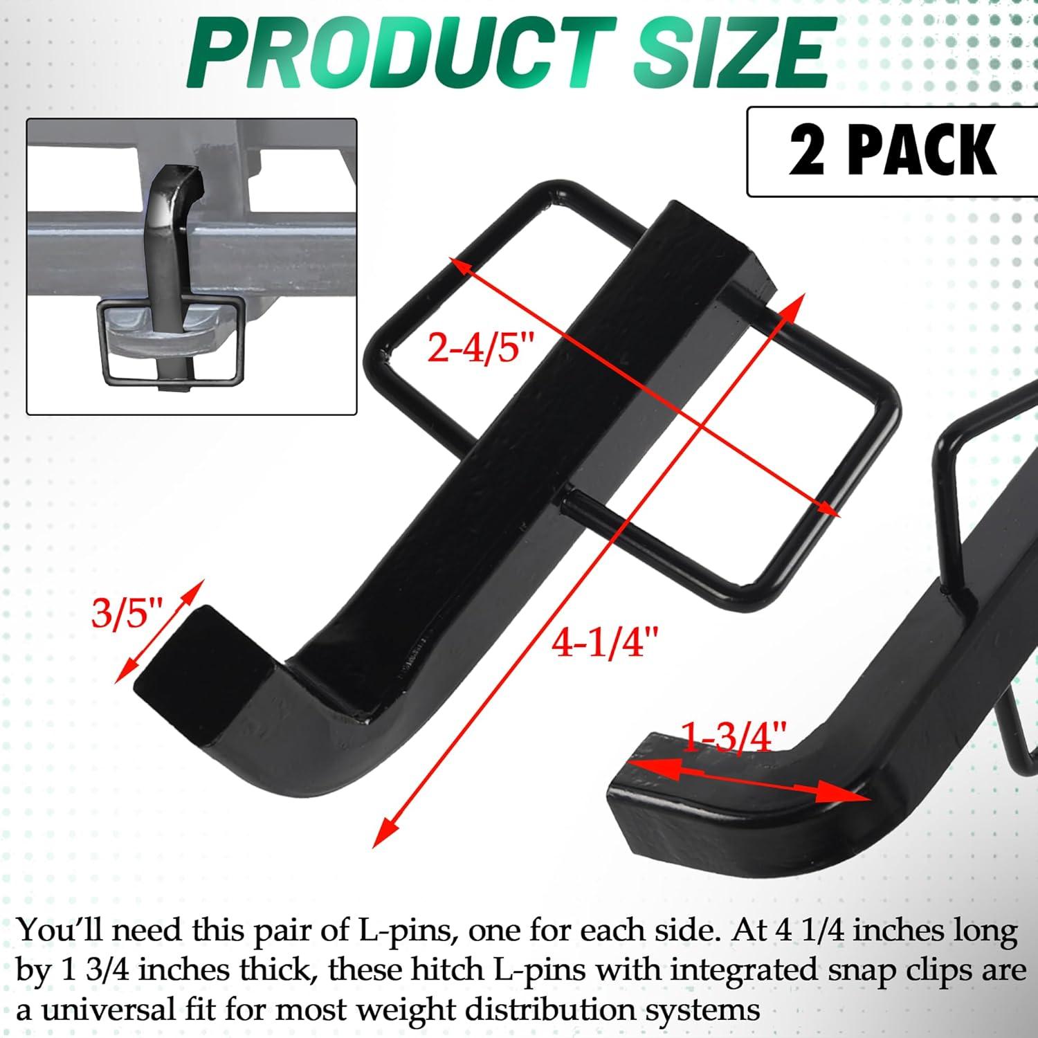 Pines L Premium Snap TonGass 10.8 cm para Enganches de Peso